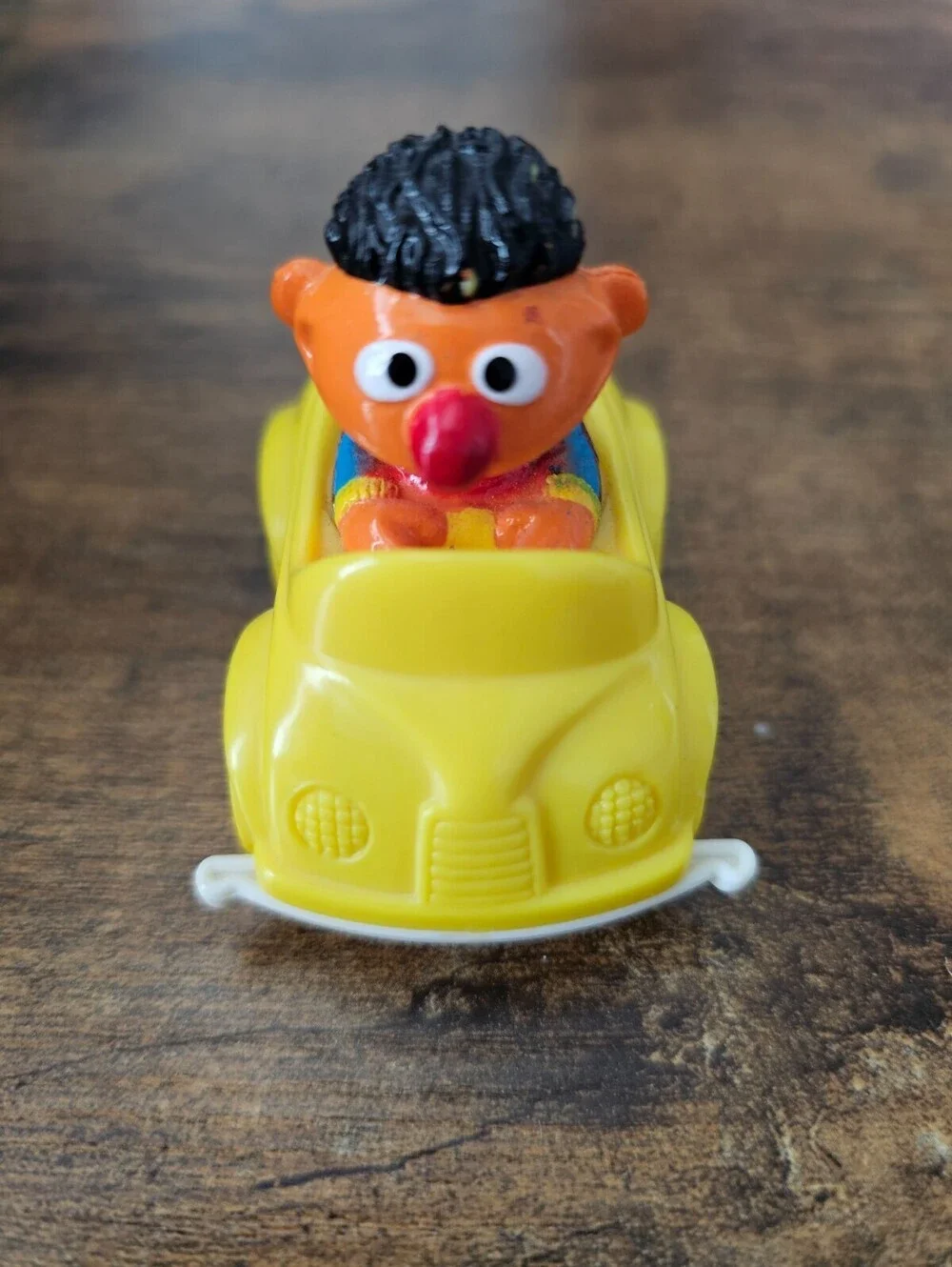 Vintage Sesame Street Ernie toy car by Illco